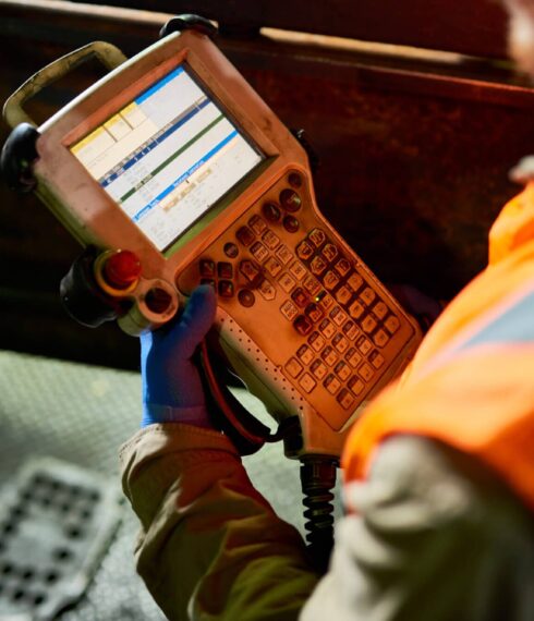Technician using advanced calibration equipment for precise measurements in Perth, Western Australia